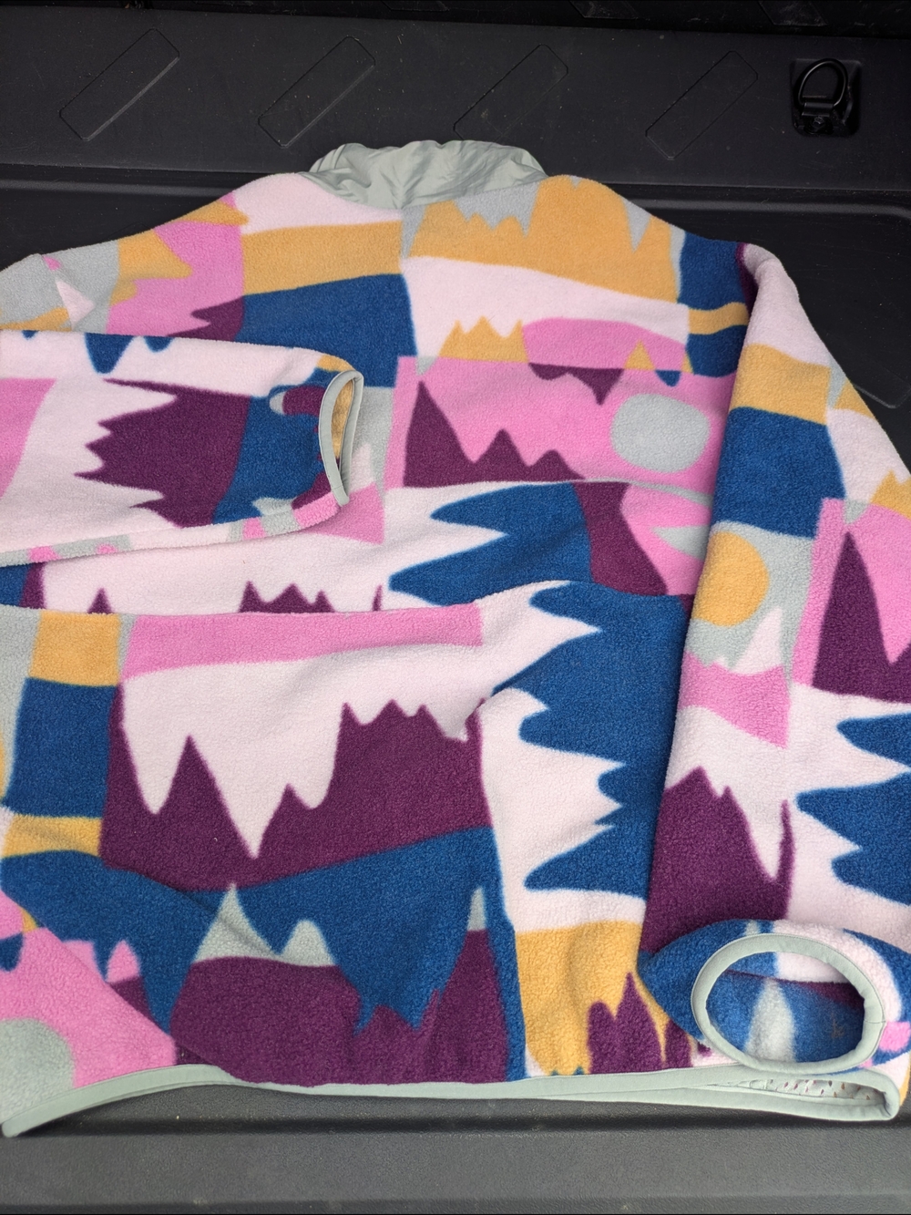 Patagonia Synchilla Half-Zip Fleece Pullover Frontera Marble Sz:M Outdoorsy Cozy - Picture 8 of 10